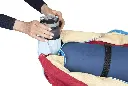 Extra large yoga mat bag carrier with inner pocker for water bottle.webp
