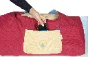 JoYnWell yoga bag with Large front Zip pocket for phone towel.webp