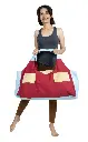 Yoga woman carrying lightweight yoga mat bag.webp