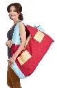 Extra Large Yoga Mat Bag, Fits All Your Stuff - Red