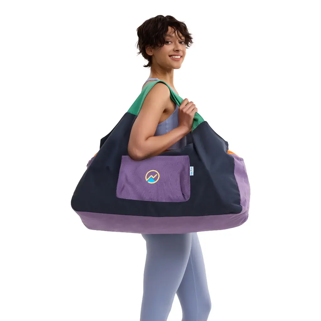 Extra Large Yoga Mat Bag, Fits All Your Stuff - Multicolour