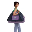 Extra Large Yoga Mat Bag, Fits All Your Stuff - Multicolour