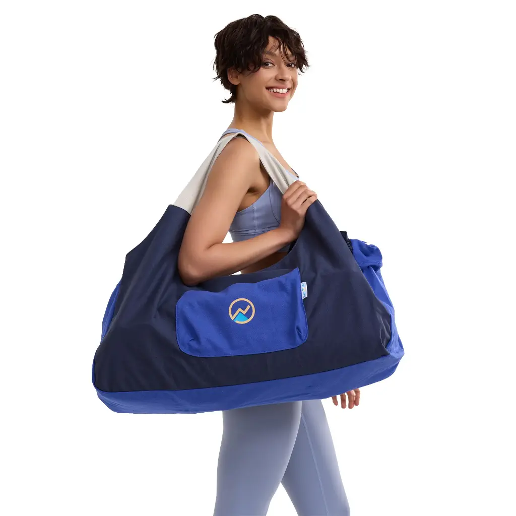 Yoga Mat Bag Blue