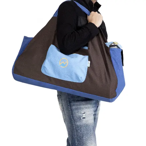 Extra Large Yoga Mat Bag, Fits All Your Stuff - Brown
