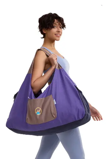 Extra Large Yoga Mat Bag, Fits All Your Stuff - Purple